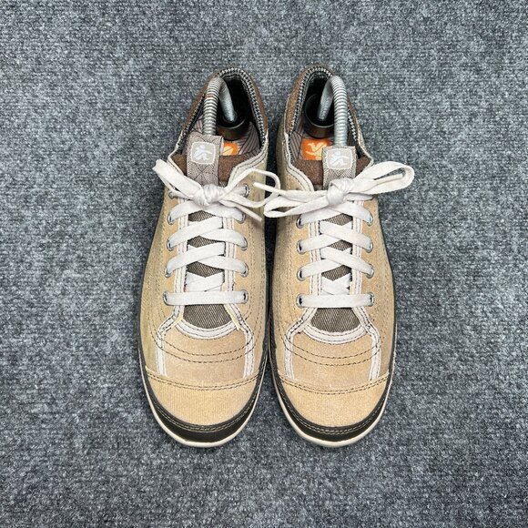 Cushe BLVD Shoes Women's 9 Champagne Canvas Lace Comfort Casual Surf Sneakers‎ - Picture 3 of 11